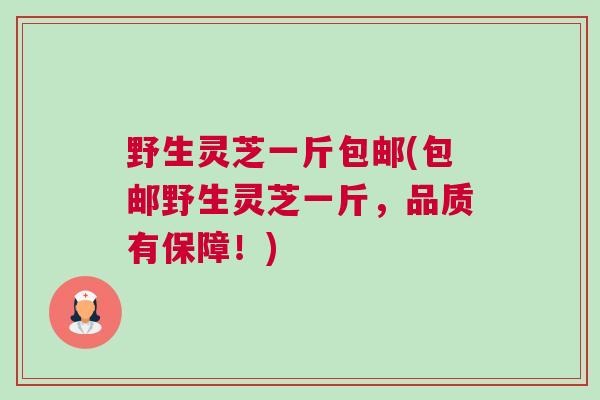 野生灵芝一斤包邮(包邮野生灵芝一斤,品质有保障!) 野生灵芝一斤包邮(包邮野生灵芝一斤,品质有保障!)