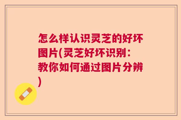 怎么样认识灵芝的好坏图片(灵芝好坏识别：教你如何通过图片分辨)